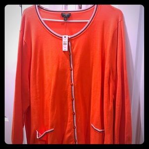 Talbots womens plus cardigan 2x